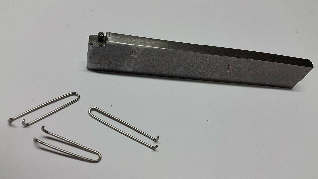 Fold wire hooks sinkers for 1 mm - Click Image to Close